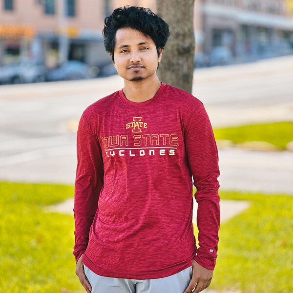 Colosseum I-State Cardinal Long Sleeve T-Shirt